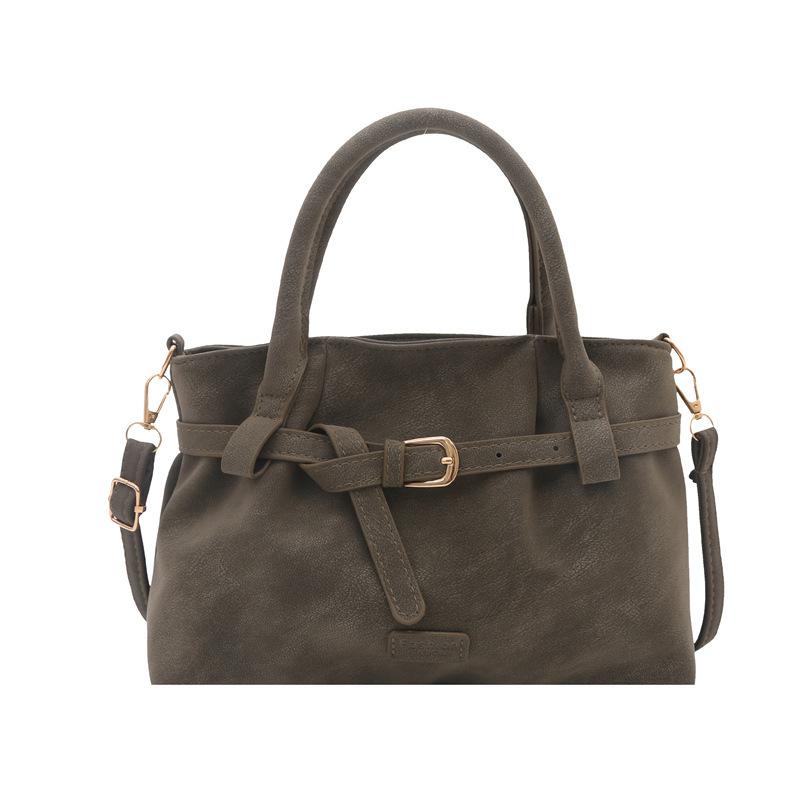 

Retro niche handbag small bag women s new suede small tote bag simple shoulder messenger bag