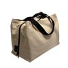 Large Capacity Oxford Cloth Tote Bag Women Lightweight Travel Handbag Casual Shoulder With Zip
