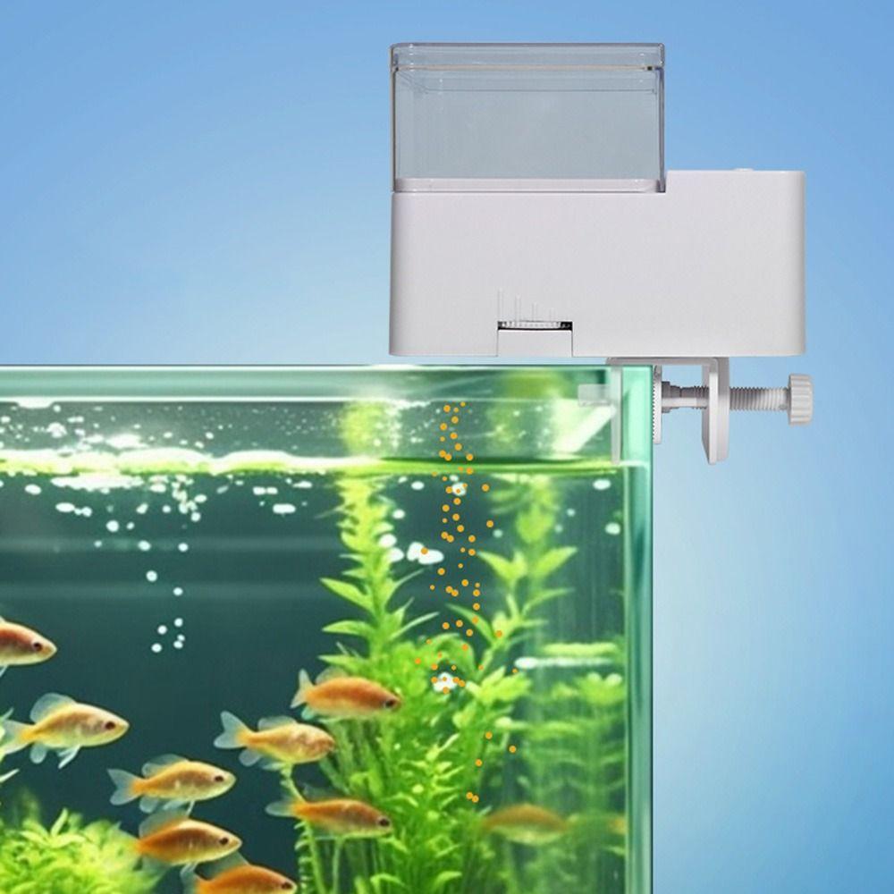 Large Capacity Electric Fish Feeder Dual Anti Blocking Aquarium Goldfish Feeder  Fish Tank