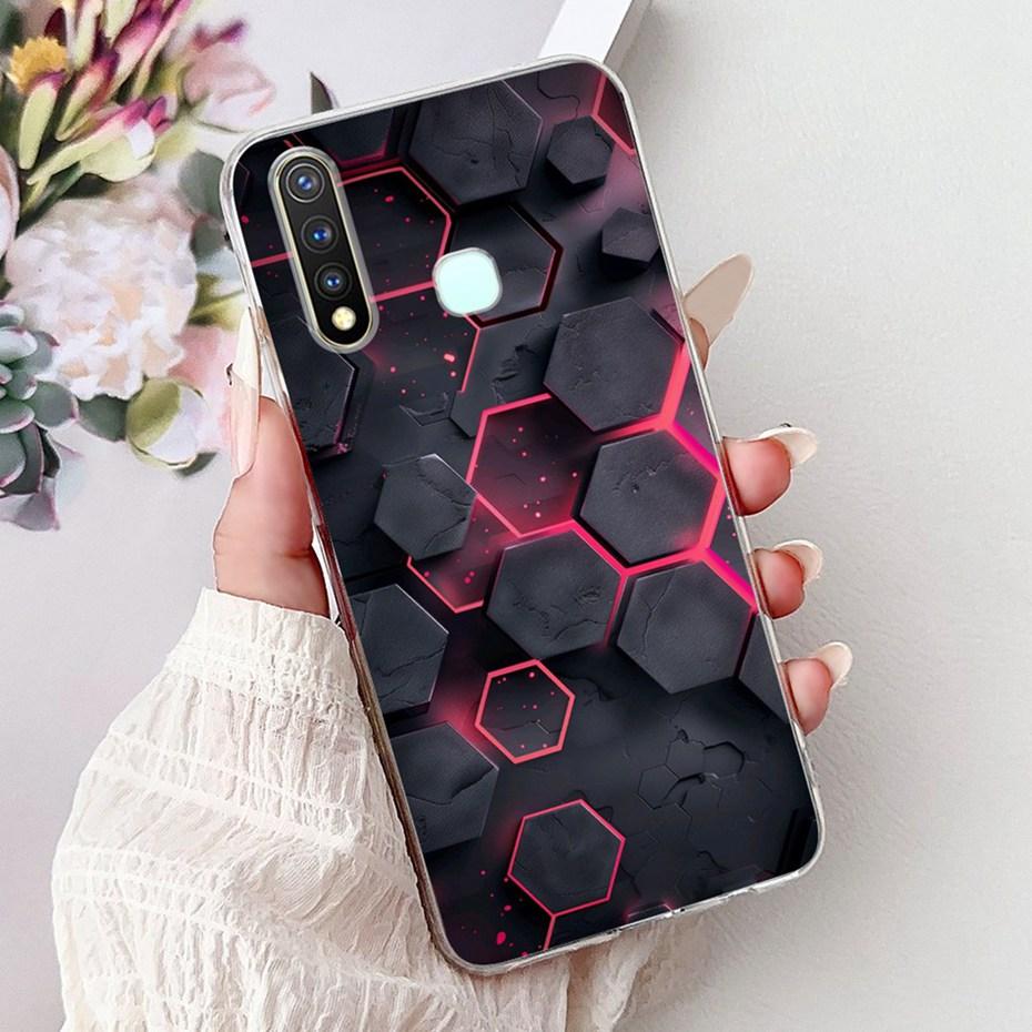 New Design Phone Case For Vivo 1915 Y19 Y5s Clear TPU Slim Back Cover For Vivo Y19 Y5s 1915 Soft Silicone Cases