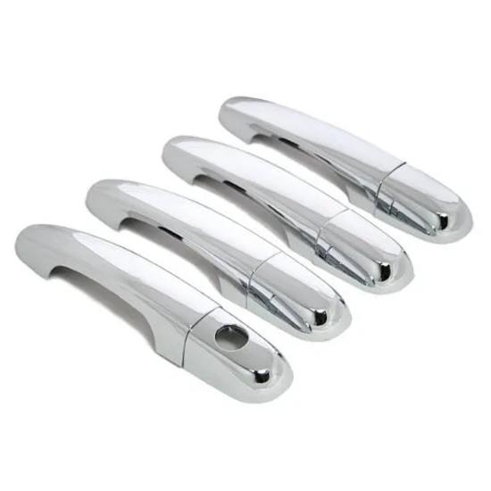 For Kia Sportage 2005 2006 2007 2008 2009 2010  New Chrome Car Door Handle Cover + Cup Bowl Cover Styling