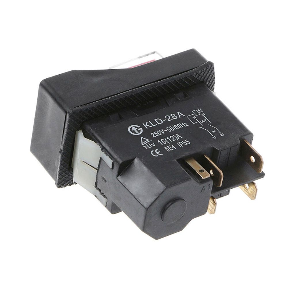 Comutator magnetic antiexplozie cu 4/5 pini KLD-28/KLD-28A, buton de acționare electromagnetic