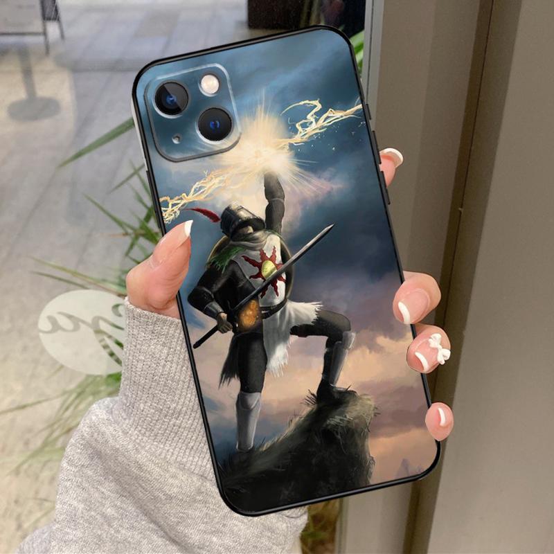 Praise the Sun Dark Souls Case For iPhone 13 11 14 12 15 16 Pro Max Plus XR X XS Max 12 13 Mini Soft Cover