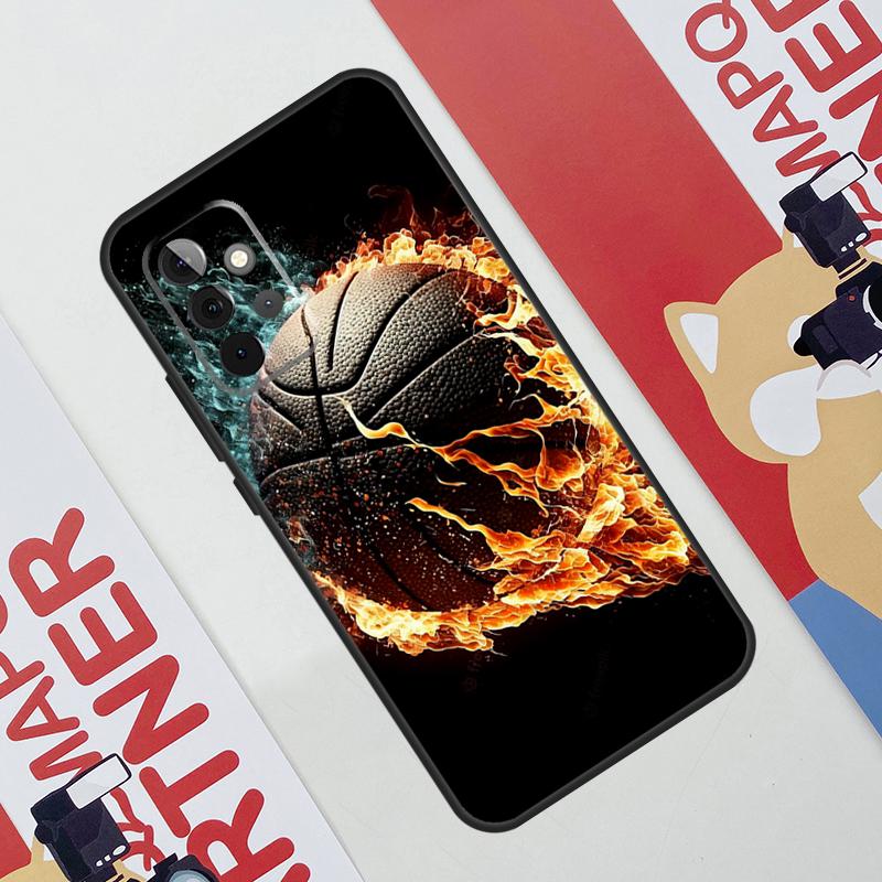 

Basketball On Fire Cover For Samsung Galaxy A34 A24 A54 A14 A52 A42 A32 A22 A12 A51 A71 A53 A33 A23 A13 Case Samsung A21S