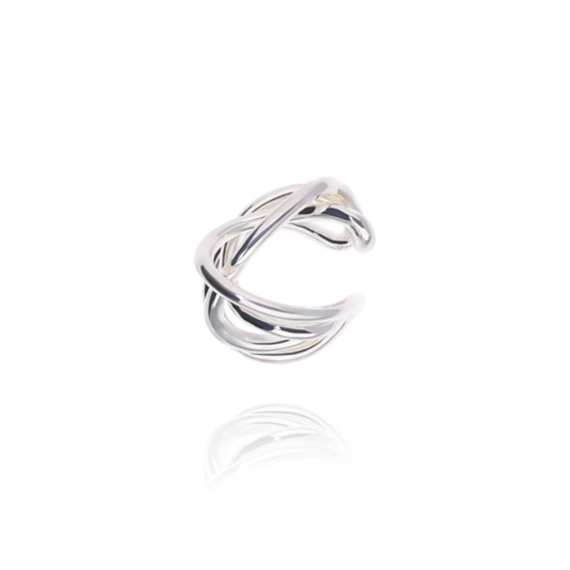 NEW PIECE VINE EARCUFF / SILVER