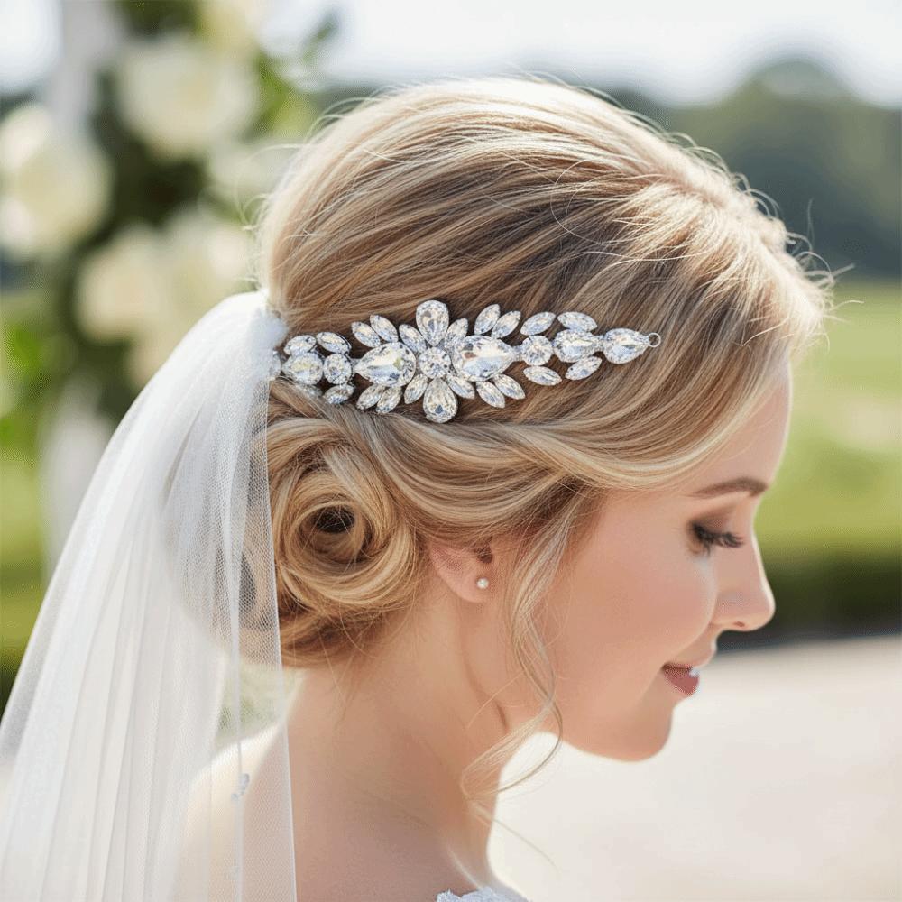 1pcs Wedding Accessories Rhinestone Applique Water Dropping Waist Chain  DIY Garment Decoration