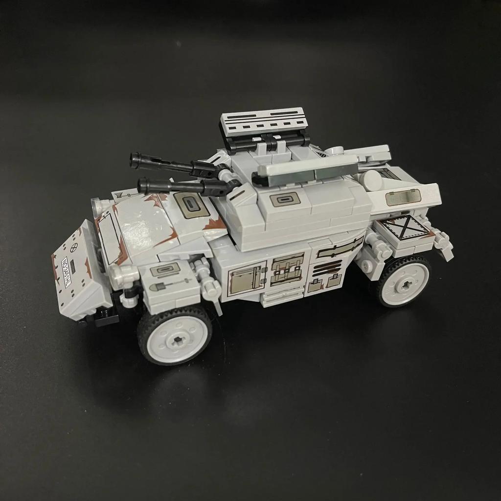 Deutschland Serie Leopard Mittlerer Panzer G Spät   Panzer Militär Serie WW2 Panzer Bausteine  Steine Modell Set Spielzeug für Kinder Geschenke