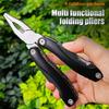 Camping Gear Outdoor Survival Stainless Steel 9 In 1 Portable Multi Tool Plier Camping Accessories Portable