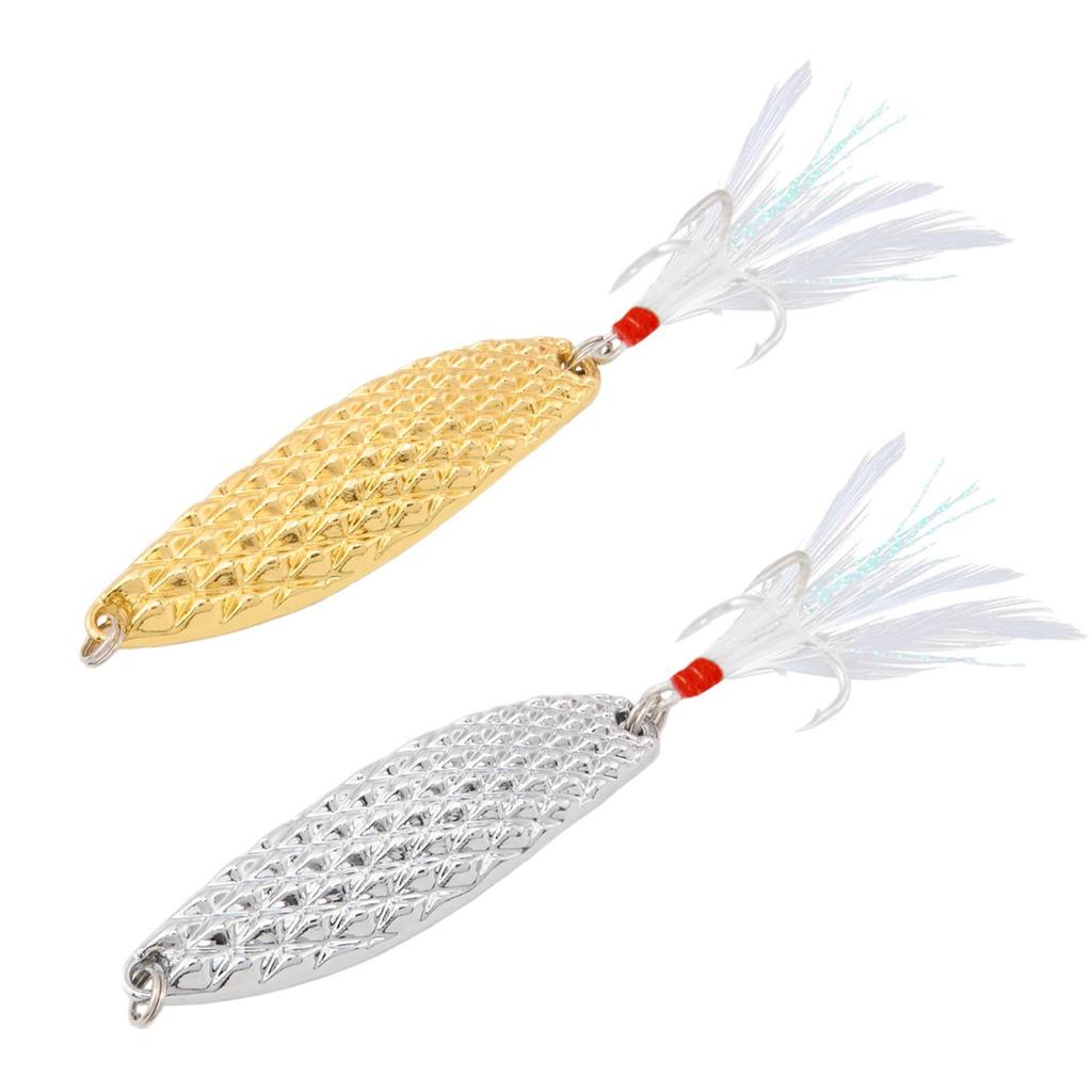 Sztuczna przynęta łyżka słodkowodna z haczykiem pojedynczym i potrójnym - Wzór pijawki wodnej na okonia i bolenia