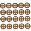 1-40PCS Battery Powered LED Coaster 3 Modes with Wine Glass Mat Cup Pad Sticker Bottle Drinking Club Bar Party Decor Night Light