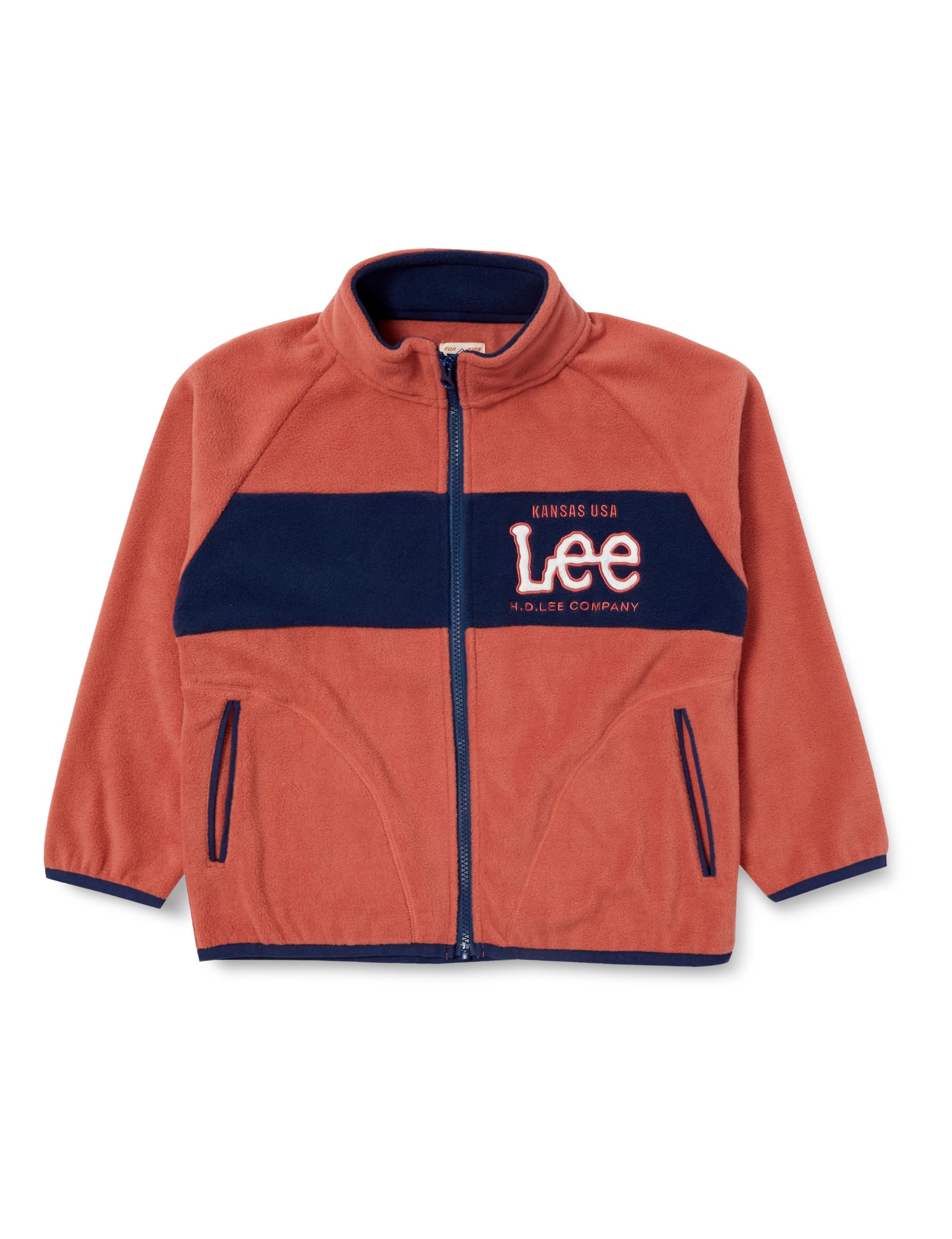 

Lee Orange Fleece Zip Jacket Kids (Sizes 110-150cm) оранжевый