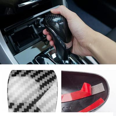 Copertura Pomello Cambio Stile Fibra di Carbonio Adatta Per Honda Accord 2013-2017