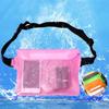 Large Mobile Phone Waterproof Bag Diagonal Swimming Waterproof Fanny Pack Pvc Rafting Outdoor Sealed Transparent Touch Screen Waterproof Bag