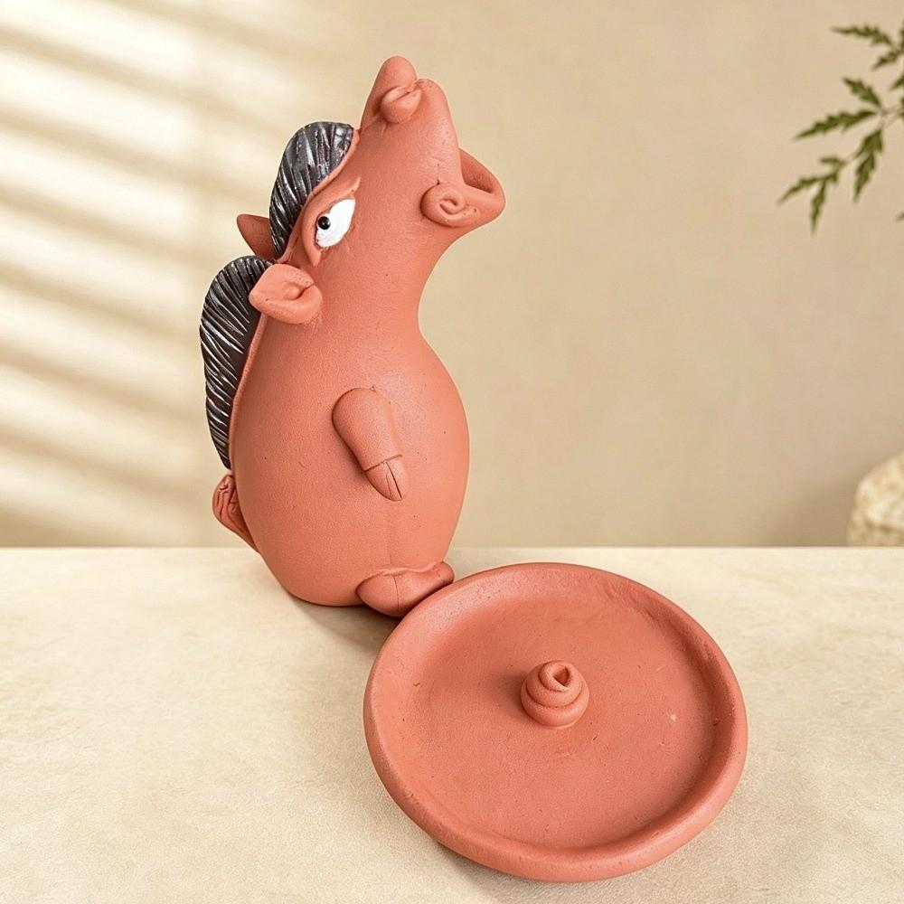 Resin Bathtub Backflow Incense Burner Ash Collection Tray Cute Animal Cone Incense Holder Heat Resistant Handicraft