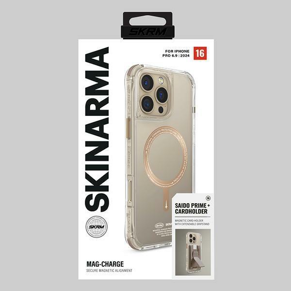 Skinarma Etui Saido Iphone 16 Pro Max 6.9 Magnetic Charging Szampański/Champagne