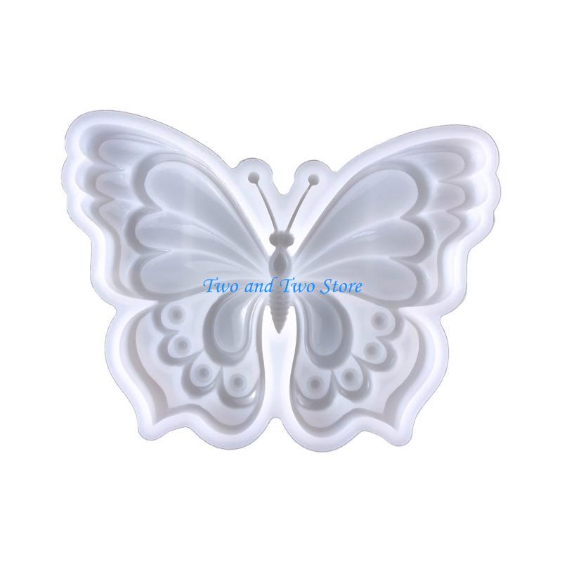 HX6F Butterfly Shaped Silicone Mold Home Decoration Mould DIY Table Ornament Tools