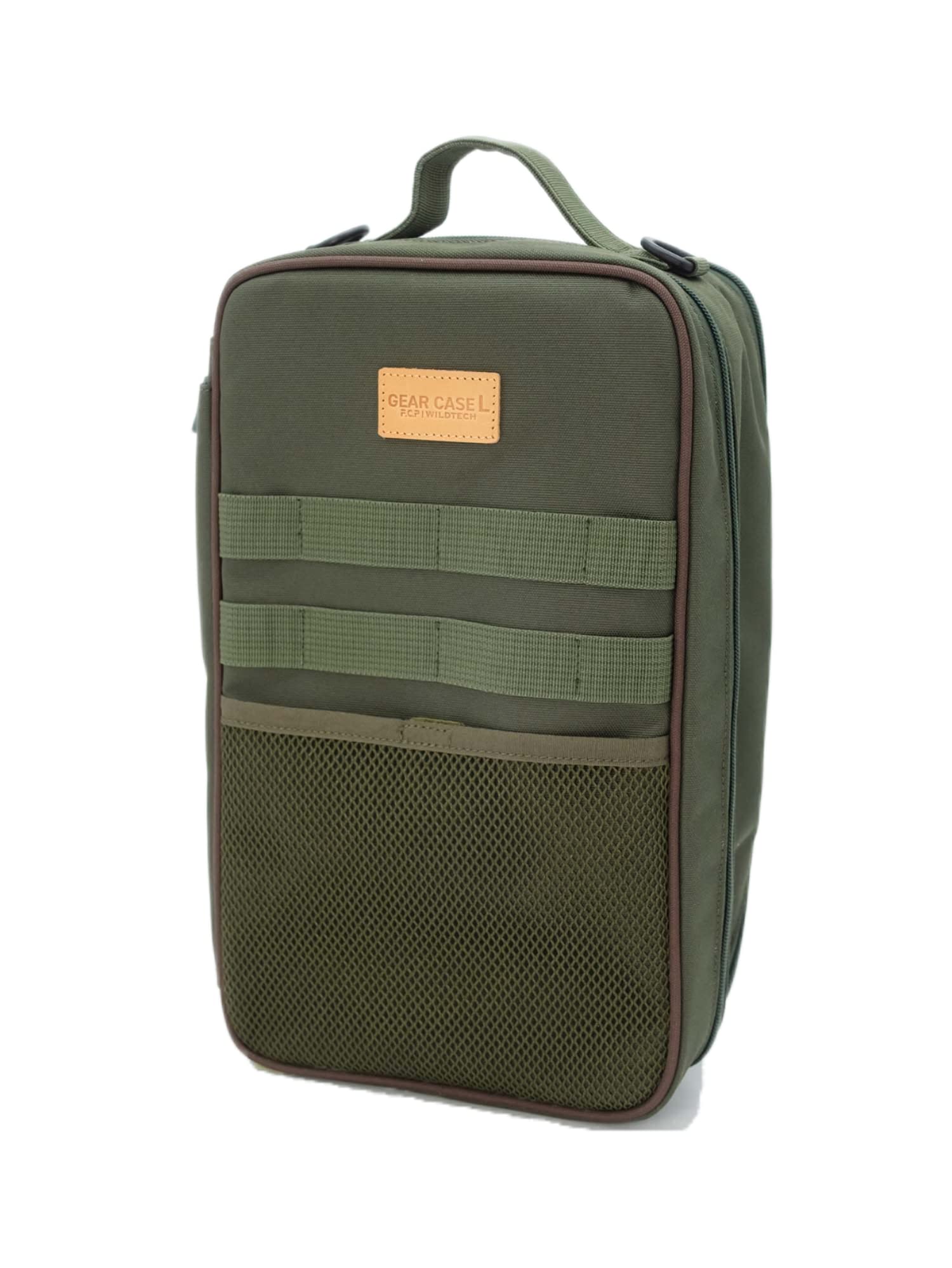 

WILDTECH GEAR CASE L CORDURA Fabric Collaboration Outdoor Cutlery Case Spice Case L Size 215-AFXP213 [YouTuber FUKU Product] (OLIVE(KHAKI)