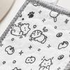 huaqianguhh 5Pcs Cleaning Rags, Double-Sided Cartoon Cotton Gauze Steel Wire Scrubber for Kitchen Oil Stains, Non-Scratch Dish Clothes Pots Pans