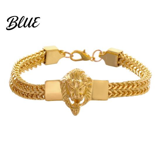 Decor Men Wristwear Bracelet Lion Hip Hop Style Formal Occasion