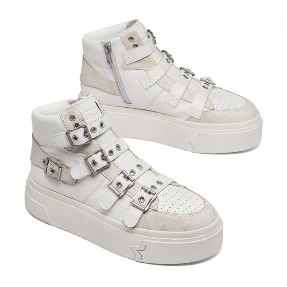 Ash Starmoon Buckle Sneakers Af4d01026 Wh