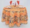 Nappes Provençales - PROMO LINGE - Polyester - 180cm - orange
