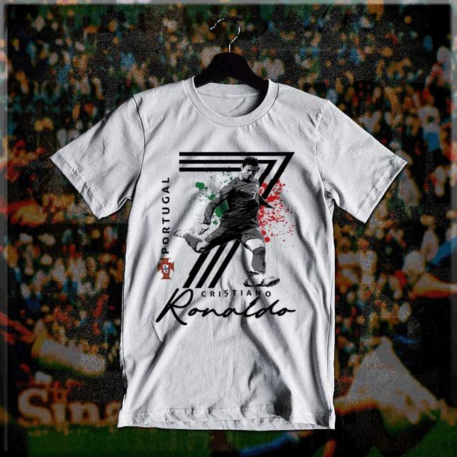 Soccer t-shirt S-3XL, Christian Ronaldo Football Star, World Cup, Portugal new 3XL