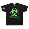 2025 New Biochemical Virus Series Printed T-shirt High Quality Street T-shirt 100% Cotton Fashion Brand T-shirt Top
