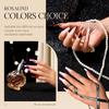 ROSALIND UV Lamp Soak Off Gel Polish Glitter Lacquer Gel na nehty Barevný gel lak na nehty lak Hybrid Nail Art Gel