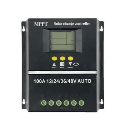100A Solar Controller with LCD Backlight Display for 12V-48V Systems
