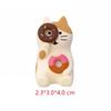 Japanese Cat Zakka Miniature Bread & Coffee Shop Resin Decor