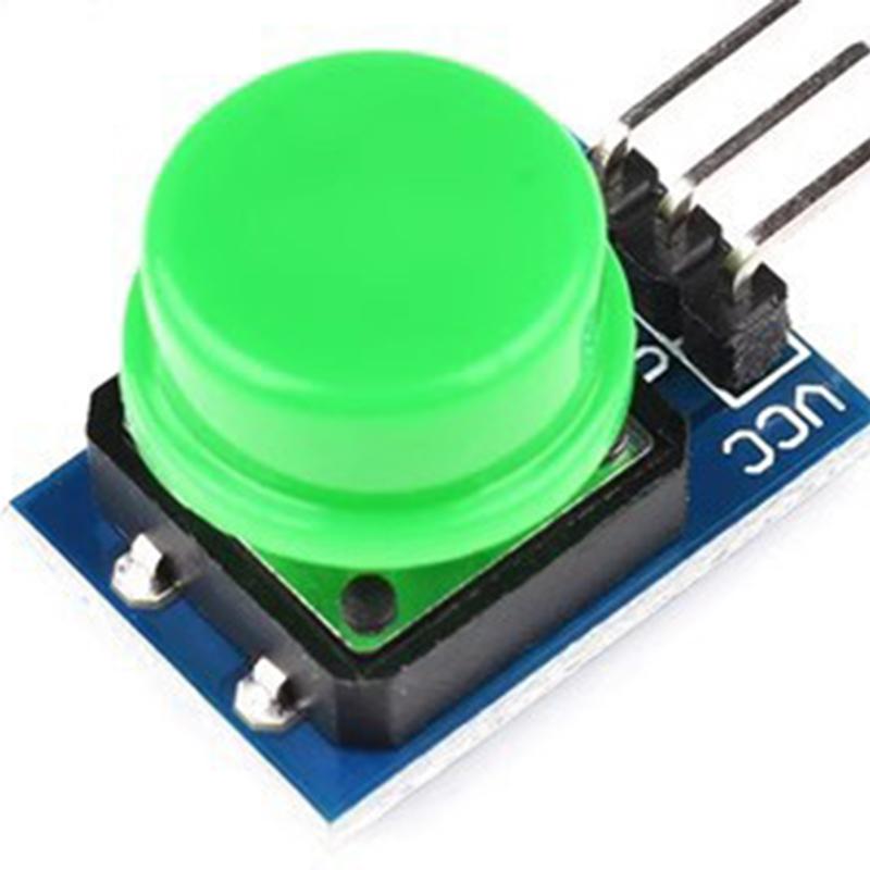 Modul Buton Mare Modul Comutator Tactil Ușor cu Pălărie Ieșire Nivel Înalt pentru Arduino sau Raspberry Pi 5 buc 12X12MM Modul Cheie Mare