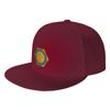 Fashion BONES  Jeffersonian Institute Logo Flat Brim Sun Hat  Trendy Matching Tennis FeUnisex