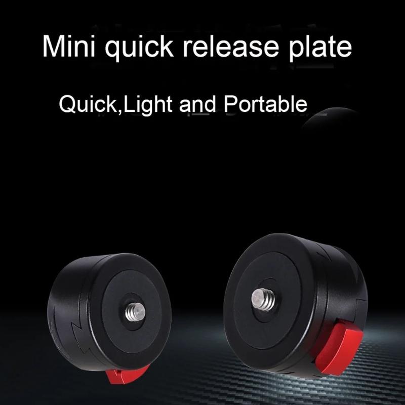 Metall V-Lock Schnellwechsel-Montageplatte Kompakter Leichter Kamera-Montageadapter Für DSLR Camcorder Stativ-Setups