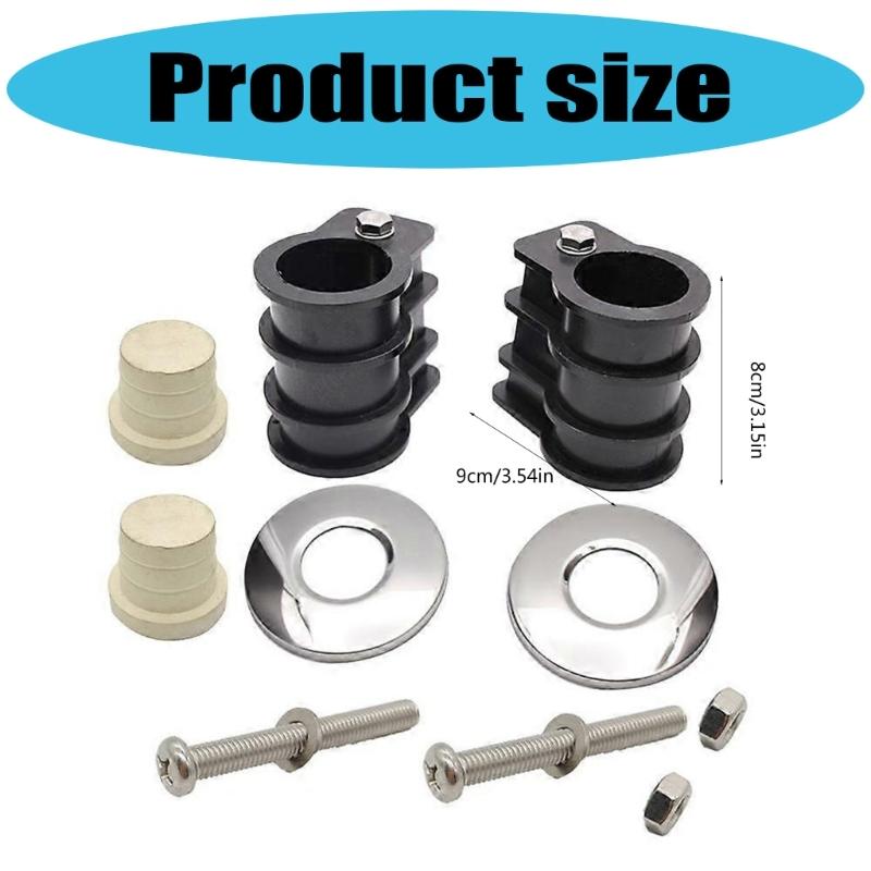 Corrosion Resistant Stainless Steel Swimming Pool Ladder Accessories Replacement Kits For Home And Public Pool Use