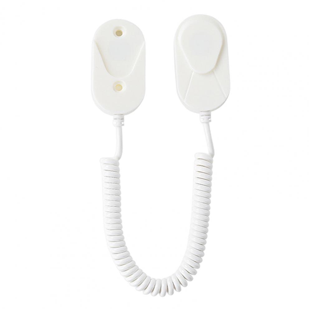 Tv Remote Organizer Wall Mount Remote Control Holder Wall-mount Magnetic Remote Control Holder with Spring Rope for Easy
