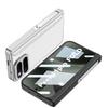 Applicable To Google Pixel11ProFold Mobile Phone Case Hinged All-inclusive Plain Leather Personalized Protective Case