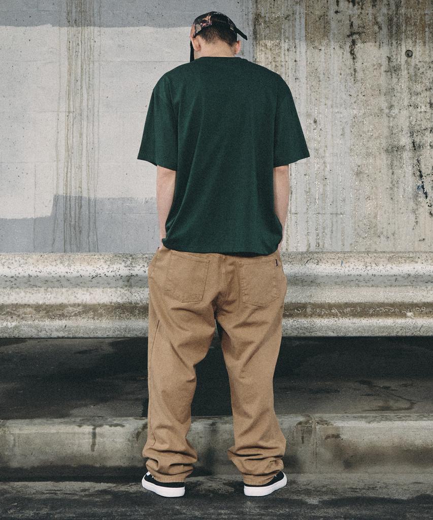 Bieseulaebis Mid 90 Baggy Oxford Pants Brown