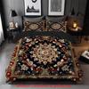 2/3pcs European Palace Style Floral Print Duvet Cover Set (1 Duvet Cover + 1/2 Pillowcase, Without Core), Elegant Retro Pattern
