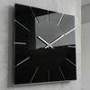 Black Wall Clock Exact 30cm