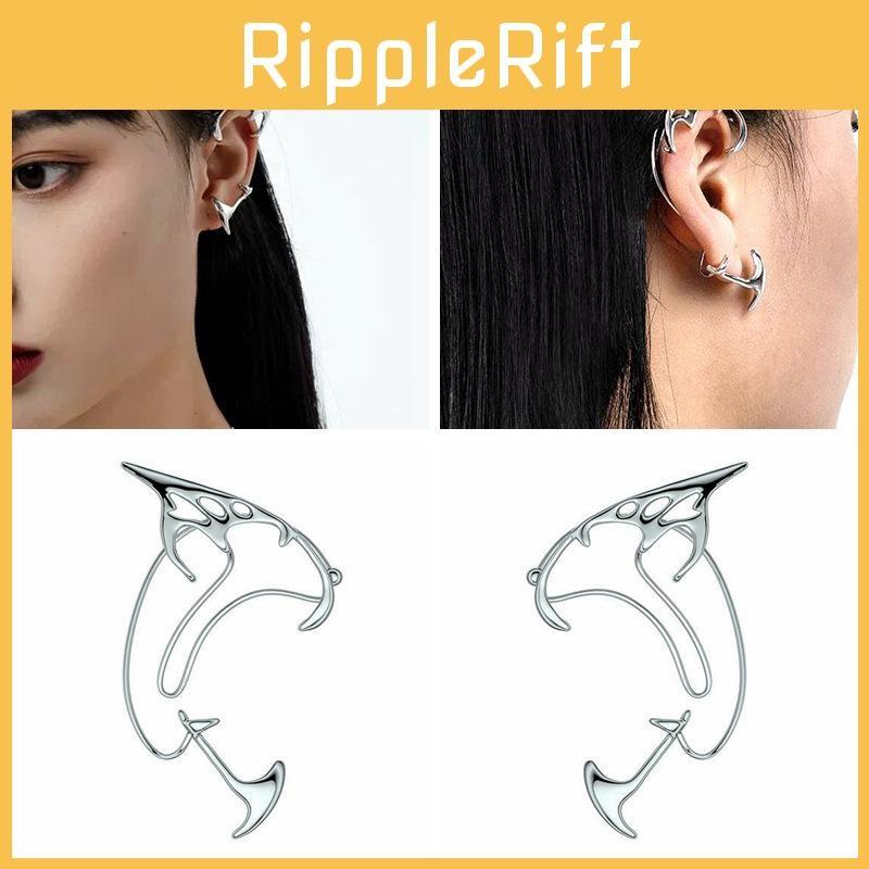 Womens Fall Alloy Ear Ornaments With Trendy Line Elements For Wear Casual