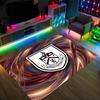 Burnley Football Design Crystal Velvet Carpet Cozy Non?Slip Printed Rug For Bedroom Living Room Entrance