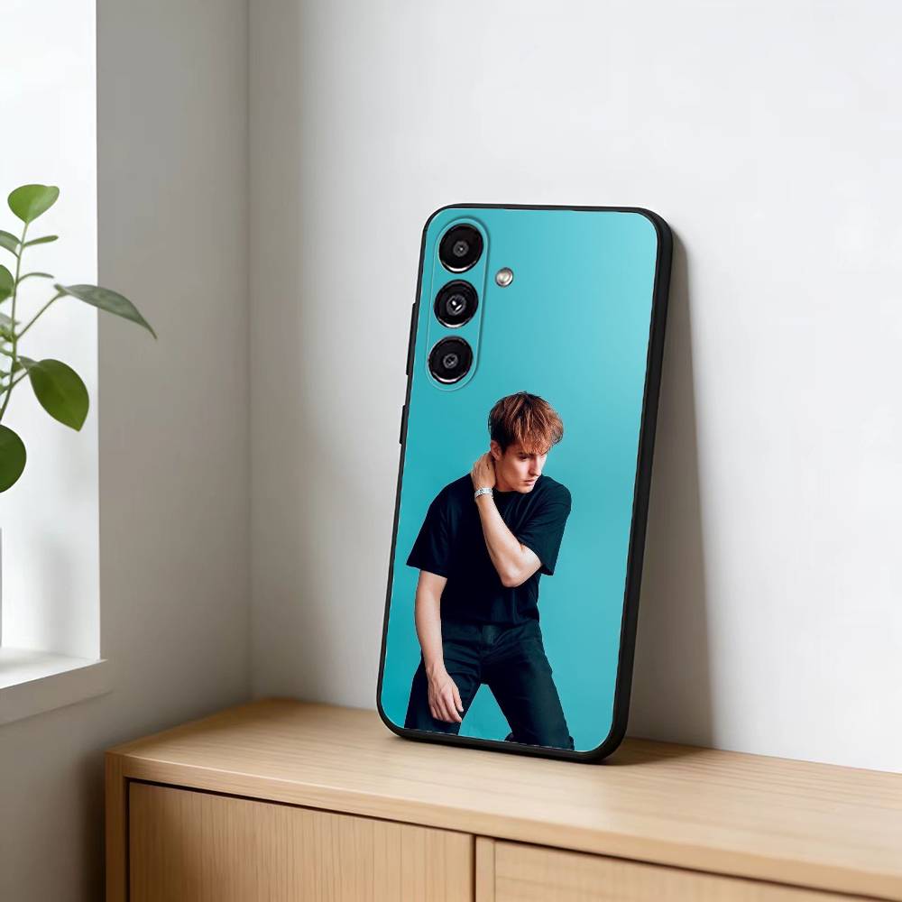 S-sam fender Phone Case For Samsung Galaxy A20,21s,22,31,32,52,53,72,73,80,91 Soft Black Shell
