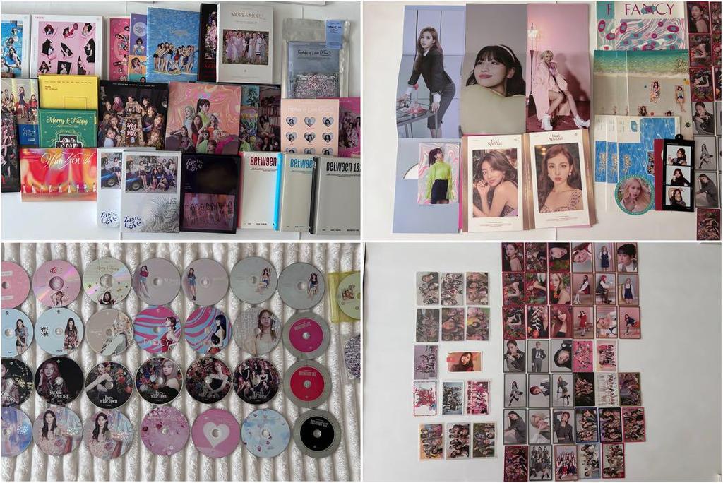 [USED] TWICE album trading card accessory CD set bulk sale