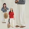 Chenchen Mama Girls' Wide-Leg Drape Casual Pants 9502D
