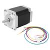 NEMA 23 Stepper Motor 1.8 Degrees 23HS7628 3D Printer Accessories with 4 Pin Cable 76mm LengthShaft Diameter 8mm