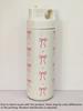 500ml Stainless Steel Bow Thermo Water Bottle Double-layer Cherry Print Vacuum Cup Leak Prevention Insulated Flasks Thermal Tumb