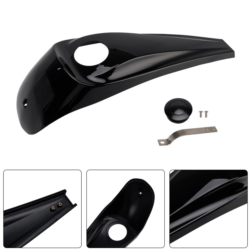 Dash Fuel Console Cover Gas Tank Cap For Touring Electra Road Glide 08-23