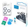 For iPhone 17 Pro Camera Lens Protector Tempered Glass Metal Ring Lens Film
