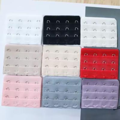 10Pcs Women Bra Extender 3 Rows 4 Hooks Bra Back Lengthen Straps Underwear Accessory