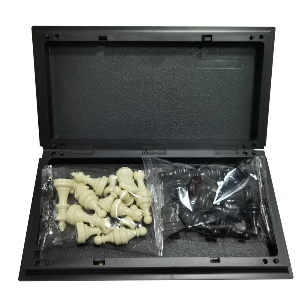 Jeu d'échecs portable plateau magnétique pliable jeux de société divertissement cadeau éducatif pour enfants étudiants adultes famille maison école voyage